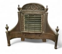 A Belling & Co Ltd Adams style electric fire, urn finials, 57.5cm high, 65cm wide, model 916 (
