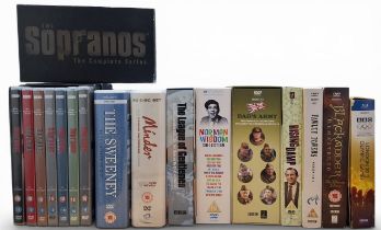 The Sopranos The Complete Series Collector's Edition twenty eight DVD box set; The Sweeney The