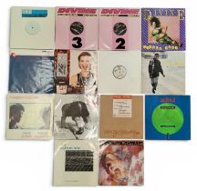 Mixed genre 12" single vinyls - Peer Pressure I Want U Back / In The Groove, White Label promo;