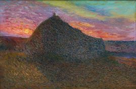 NO RESERVE - HENRI MARTIN (FRENCH, 1860-1943), LA BORIE  Oil on canvas, signed Henri Martin (lower