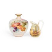 A ROYAL WORCESTER VASE