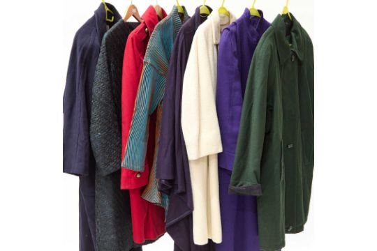 A GROUP OF COATS brands including Harrods, Barbour, Huberman, etc. (8)