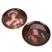 A PAIR OF VIENNA STYLE PLAQUES, C.1900