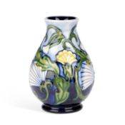A MOORCROFT 'ROUGH HAWKS BEARD' VASE DESIGNED BY NICOLA SLANEY