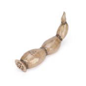 A CHINESE GOURD SCROLL WEIGHT