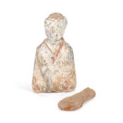 A CHINESE TANG STYLE FIGURE