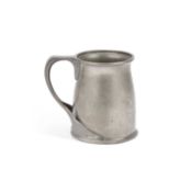 ARCHIBALD KNOX (1864-1933) FOR LIBERTY & CO, A TUDRIC PEWTER MUG