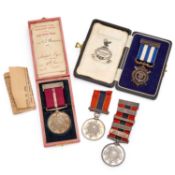 A GROUP OF MEDALS