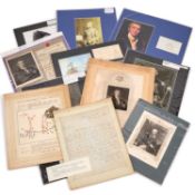 A GROUP OF EPHEMERA