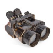 A PAIR OF GERMAN THIRD REICH FLAK BINOCULARS (FLAK FERNROHR)