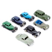A GROUP OF DINKY TOYS CARS