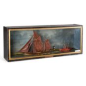 A DIORAMA OF THE HUMBER ESTUARY CIRCA 1900