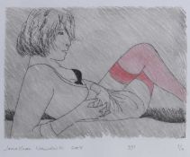 JONATHAN NEWDICK (BORN 1948) PINK STOCKINGS 2008