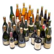 A QUANTITY OF WINE AND CHAMPAGNE