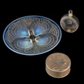 RENÉ LALIQUE (FRENCH, 1860–1945), A 'COQUILLES' PLATE