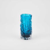 A WHITEFRIARS KINGFISHER BARK VASE