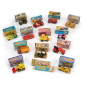 A COLLECTION OF THIRTEEN MATCHBOX SUPERFAST MODEL VEHICLES
