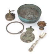 A GROUP OF CONTINENTAL AND EASTERN METALWARE