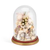 A VICTORIAN SHELLWORK DOME