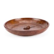 ROBERT THOMPSON OF KILBURN AN EARLY MOUSEMAN OAK BOWL