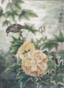 A 20TH CENTURY CHINESE SCHOOL WATERCOLOUR