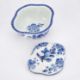 A DERBY BLUE AND WHITE PORCELAIN COVERED TUREEN CIRCA 1775 - Image 2 of 2