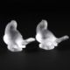 TWO LALIQUE 'MOINEAU' PAPERWEIGHTS - Image 2 of 3