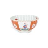 A CHINESE PORCELAIN BOWL DECORATED BY JAMES GILES, CIRCA 1770