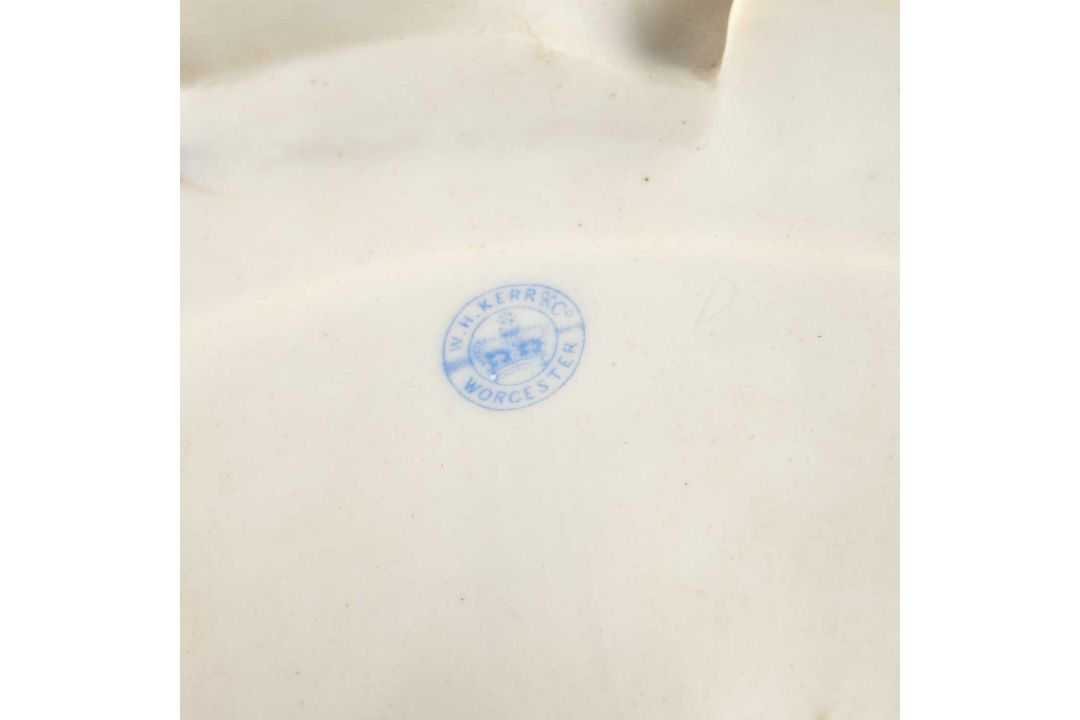 A W.H. KERR & CO., WORCESTER, PARIAN BUST OF PRINCE ALBERT - Image 4 of 4