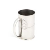 ARCHIBALD KNOX (1864-1933) FOR LIBERTY & CO, A TUDRIC PEWTER MUG