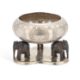 A LATE 19TH CENTURY CEYLONESE SILVER BOWL ON ELEPHANT STAND - Image 1 of 3