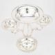 AN EDWARDIAN SILVER-PLATED CENTREPIECE - Image 2 of 3