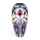 EMMA BOSSONS FOR MOORCROFT A 'SPIRIT OF LIBERTY' LIMITED EDITION VASE