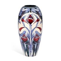 EMMA BOSSONS FOR MOORCROFT A 'SPIRIT OF LIBERTY' LIMITED EDITION VASE