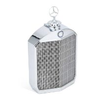 A MERCEDES-BENZ RADIATOR GRILLE–FORM DECANTER BY CLASSIC STABLE LTD