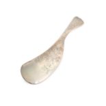 AN AMERICAN STERLING SILVER SHOE-HORN