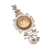 A VICTORIAN SILVER ANCIENT ORDER OF FORESTERS JEWEL OF OFFICE