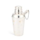 AN AMERICAN STERLING SILVER COCKTAIL SHAKER