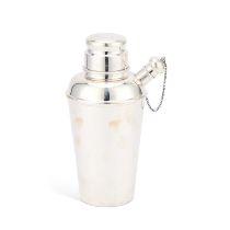 AN AMERICAN STERLING SILVER COCKTAIL SHAKER