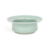 A CHINESE LONGQUAN CELADON PORCELAIN BRUSH WASHER