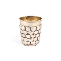 A LATE 19TH CENTURY GERMAN SILVER BEAKER