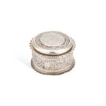 AN EARLY 18TH CENTURY DANISH SILVER BOX