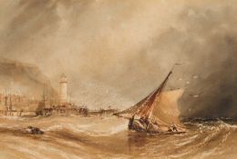 HENRY BARLOW CARTER (1804-1868) OFF SCARBOROUGH