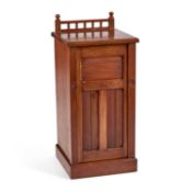 A WALNUT POT CUPBOARD CIRCA 1880, STAMPED NO. 67836