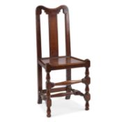 AN OAK SIDE CHAIR 17TH/ 18TH CENTURY