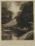 NORMAN HIRST (1862-1956) ON THE LOCHMERE, SUSSEX