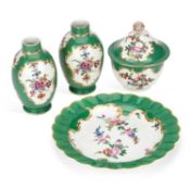 A GROUP OF WORCESTER CIRCA 1770