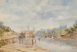 MARY WEATHERILL 1834-1913) VIEW OF WHITBY