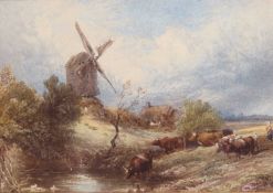 MYLES BIRKET FOSTER RWS (1825-1899) THE ' ...' PEG MILL