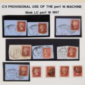 C11 PROVISIONAL USE OF THE PERF 16 MACHINE WITH LC PERF 16 1857